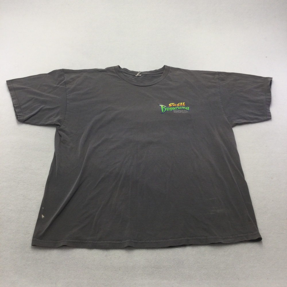 SoCal Bugorama Shirt Mens XL Gray 2015 VW Drag Racing Graphic Alstyle Tee